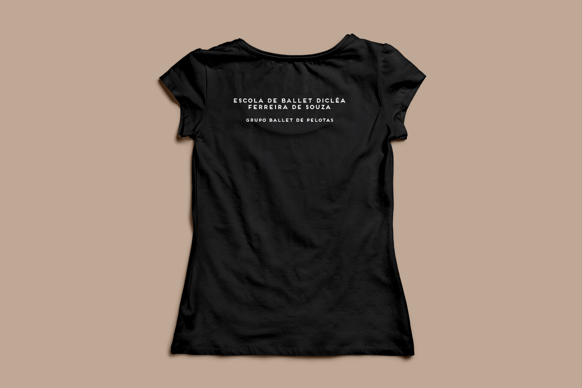 camiseta costas preta – ballet dicléa