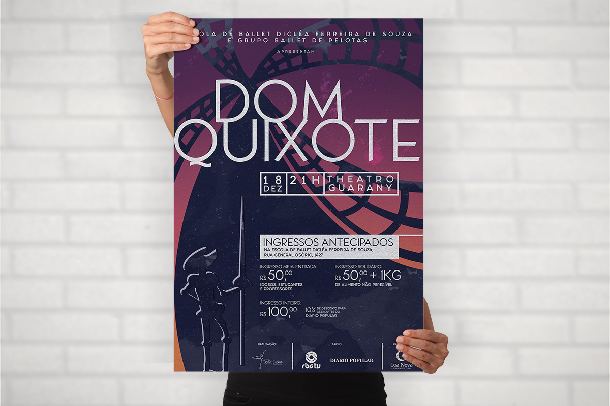 dom quixote – cartaz