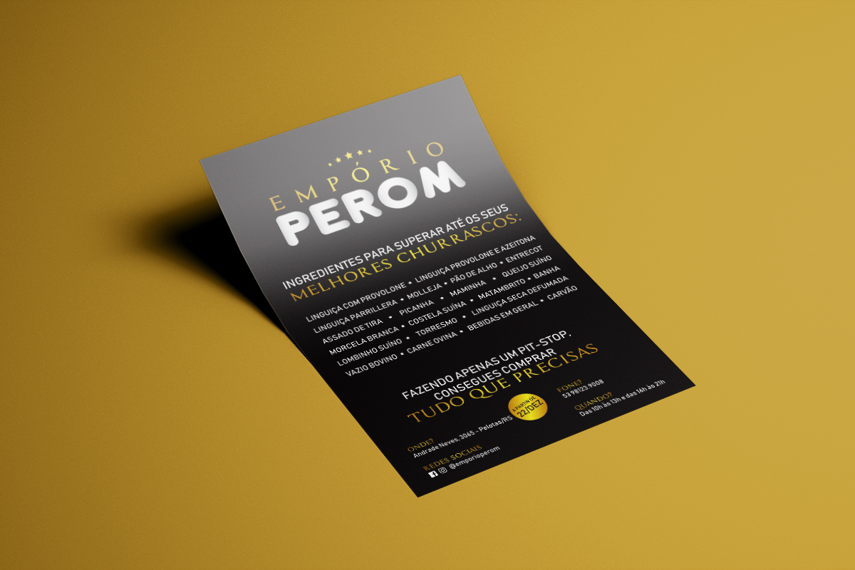 flyer Perom