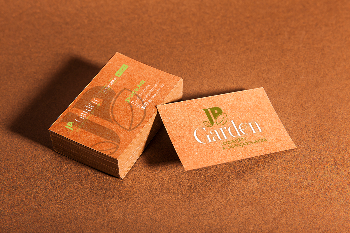 jb garden – cartão de visitas